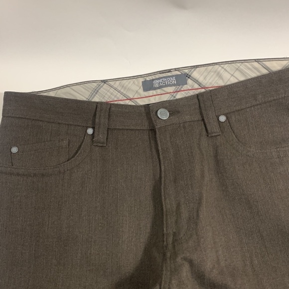 Kenneth Cole Mens Straight Corduroy Pant 34x32 - Picture 8 of 10